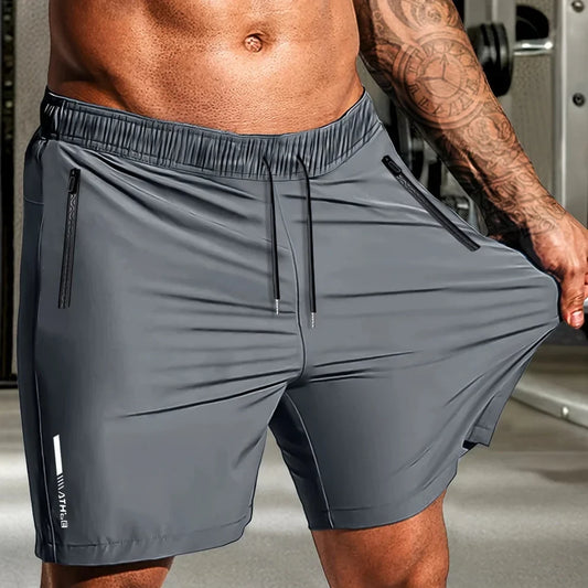 Mens Stretch Shorts Soft Breathable Summer Wear