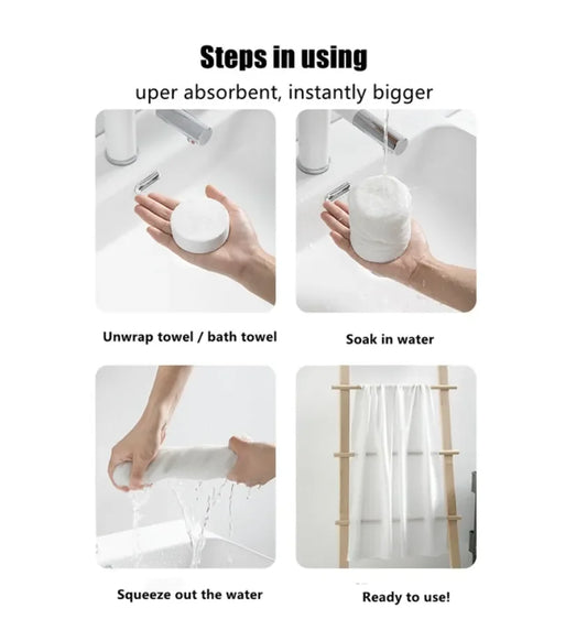 Cotton Towel Tablets Magic Compressed 299