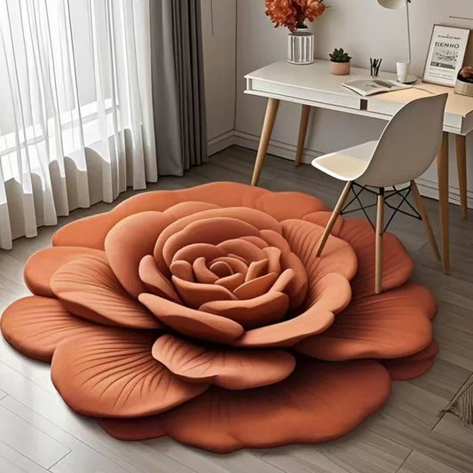 Floral Plush Diatomaceous Earth Floor Mat 399