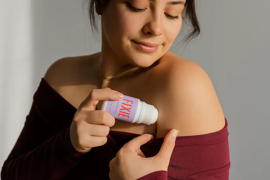 Fixie Instant Body Adhesive Roller Mess Stress