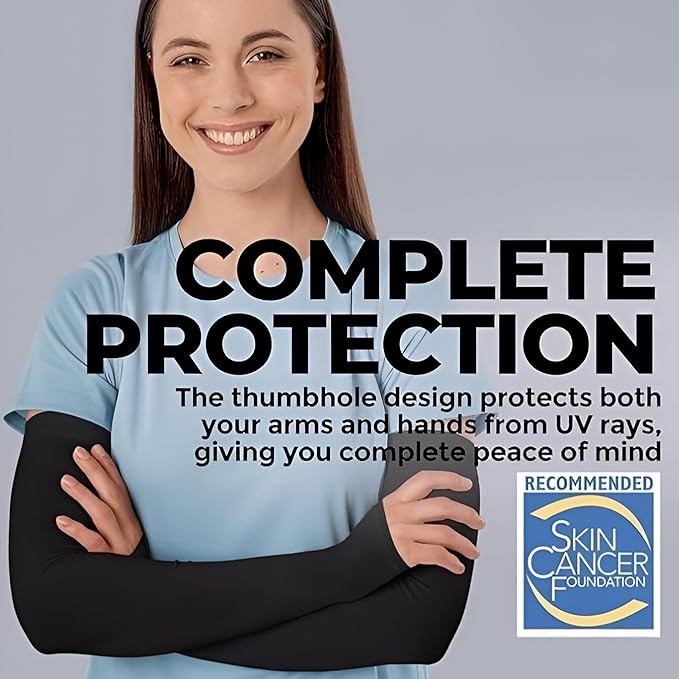Unisex Arm sleeves with UV Protection in Summer
