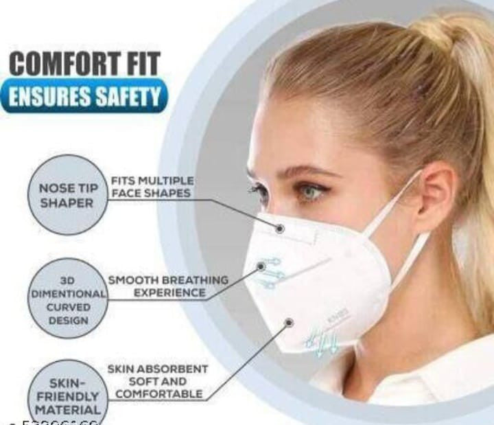 N95 Masks Anti Pollution Washable Usable Layered