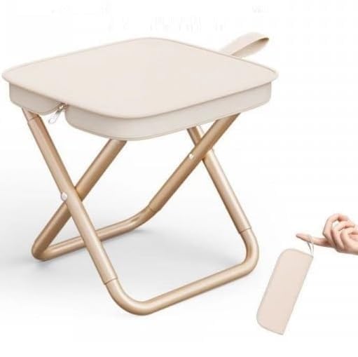 Portable Lightweight Handbag Folding Stool For Convenient