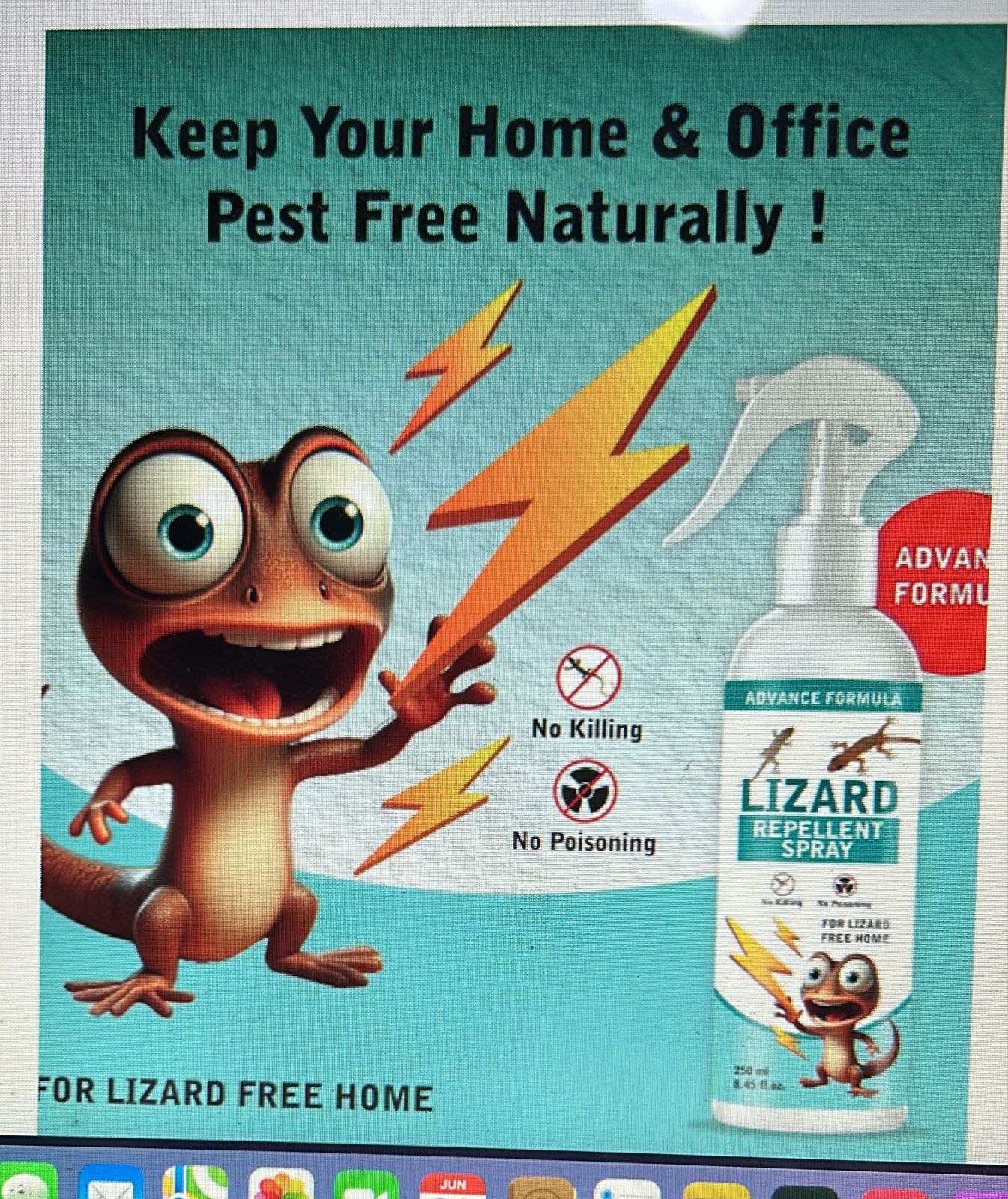 Lizard Repellent Spray Buy Get 299