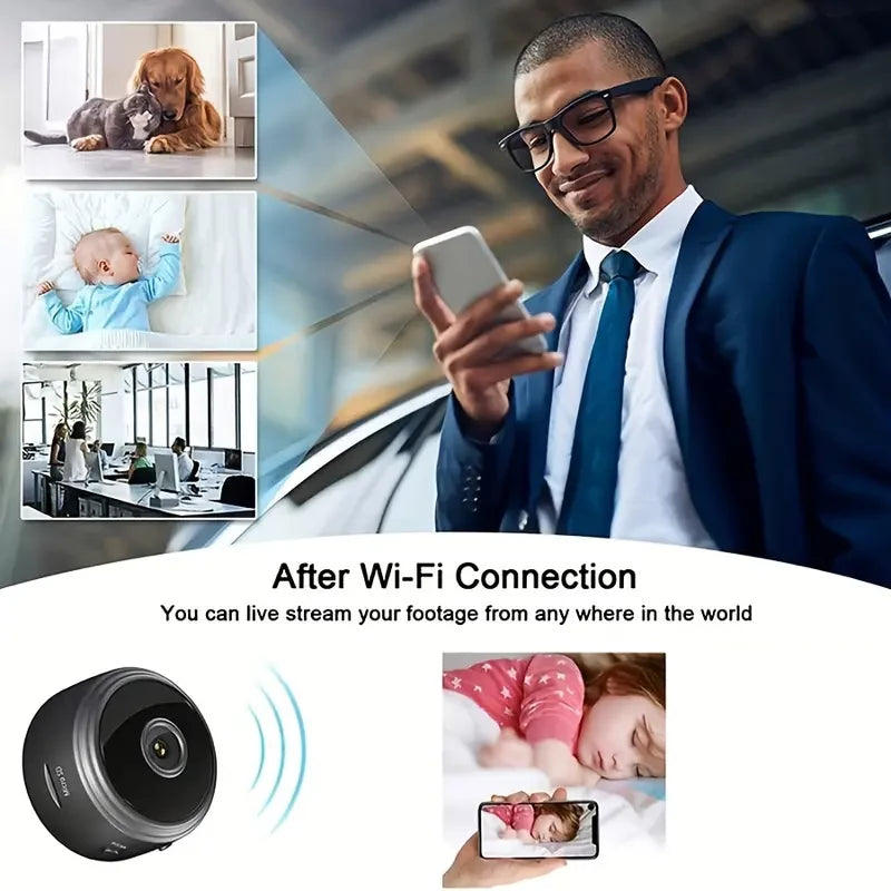 Rechargeable Wi-Fi HD CCTV Live Camera