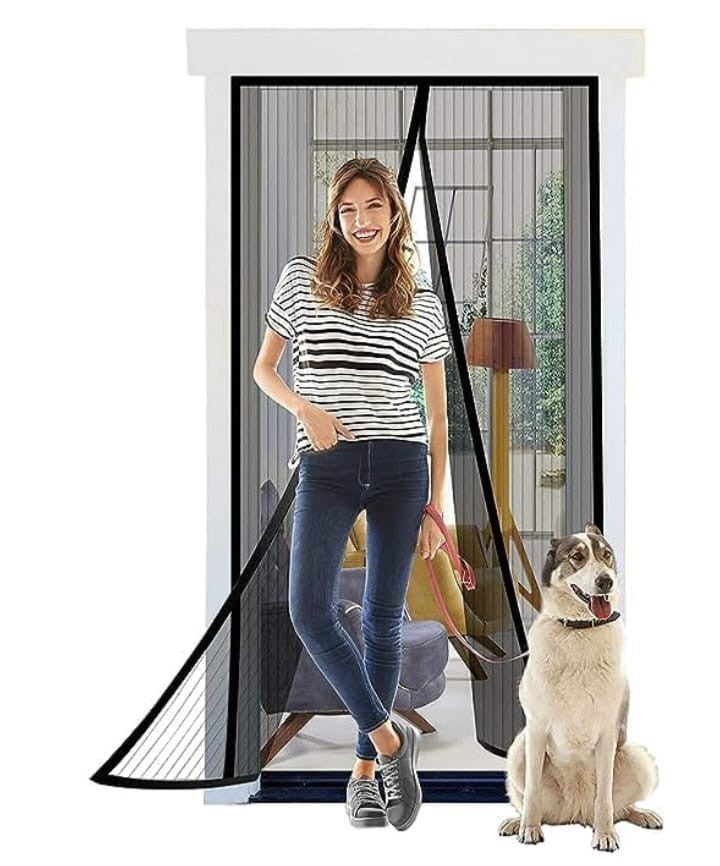 Magnetic Mosquito & Insect Repellant Screen Door