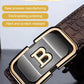 Mens Leather Automatic Buckle Belt Buy Get
