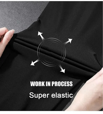 Buy 1 Get 1 Free Men's Super Stretch Lycra Trackpants