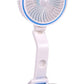 Portable Fan LED Light USB Rechargeable Folding