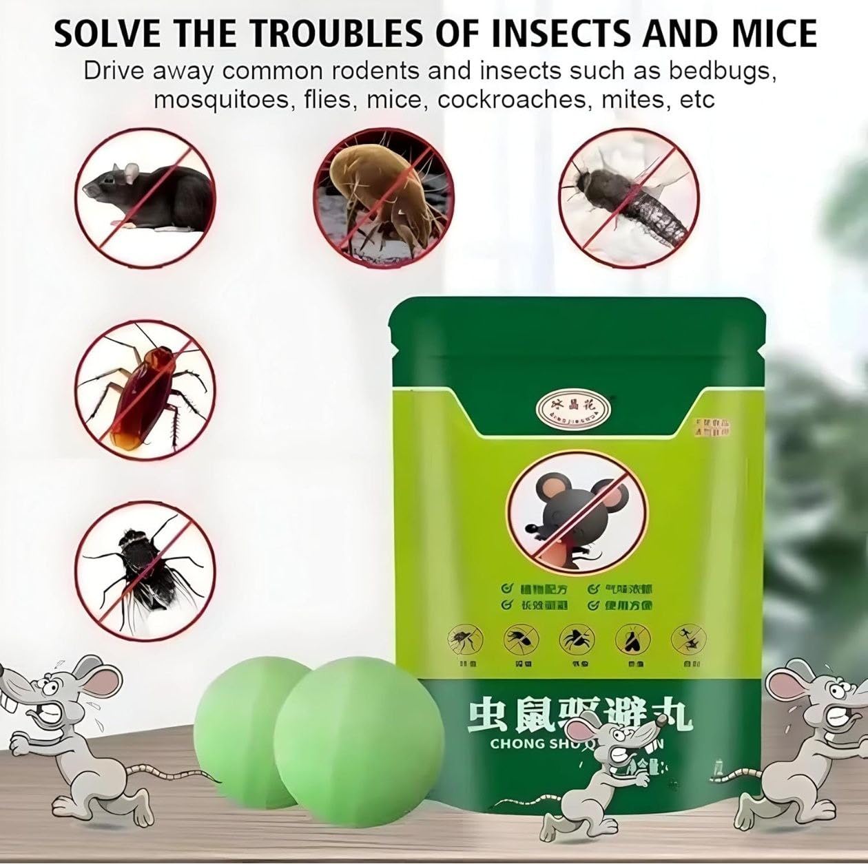 Rat Insect Repellent Balls For Home Protection