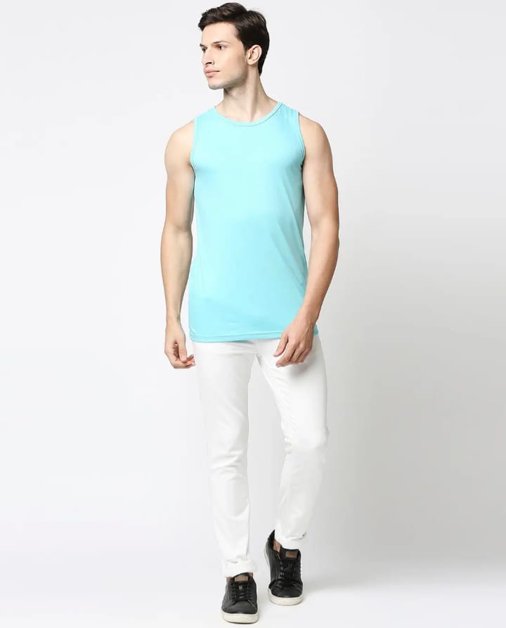 Mens Sleeveless Round Neck Vest 299