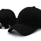 A- Adjustable Black Plain Cap Unisex Quick Drying Sun Hat For Summer Activities