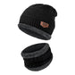 Winters Cap & Muffler for Men & Women(Black)