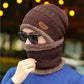 Winters Cap & Muffler for Men & Women(Brown)