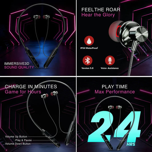 Wireless Bluetooth Neckband