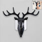 Decorative Deer Head Adhesive Wall Hook Hanger