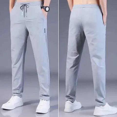Buy 1 Get 1 Free Men's Super Stretch Lycra Trackpants