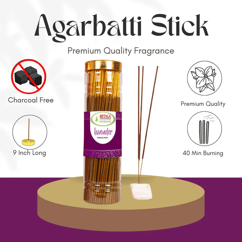 Chandan Gulab Lavender Oudh Agarbatti Promotional Bundle