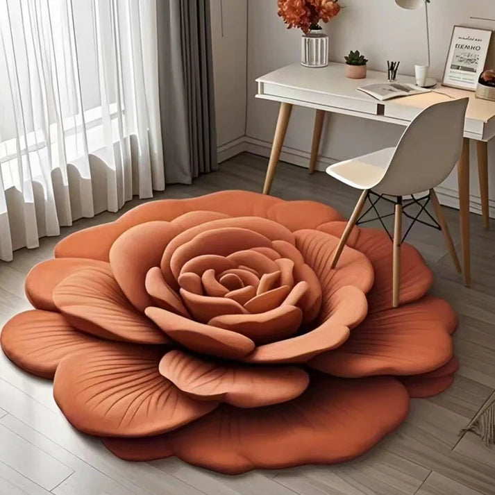 Floral Plush Diatomaceous Earth Floor Mat 399