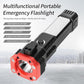 Rechargeable Torch LED Multifunctional Hammer 299