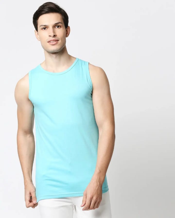 Mens Sleeveless Round Neck Vest 299