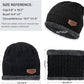 Winters Cap & Muffler for Men & Women(Black)