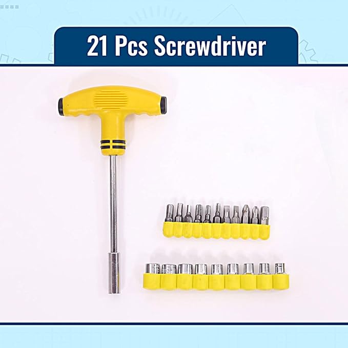 21 Pcs Screwdriver Socket Tool Kit @ Just Rs.399/-