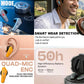 CTRL8 X35 true wireless earbuds featuring quad-mic ENC and 50-hour battery life