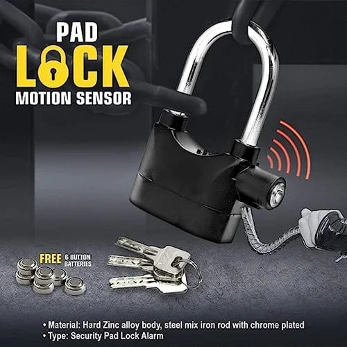 Sensor Alarm Lock Anti Theft Motion 399