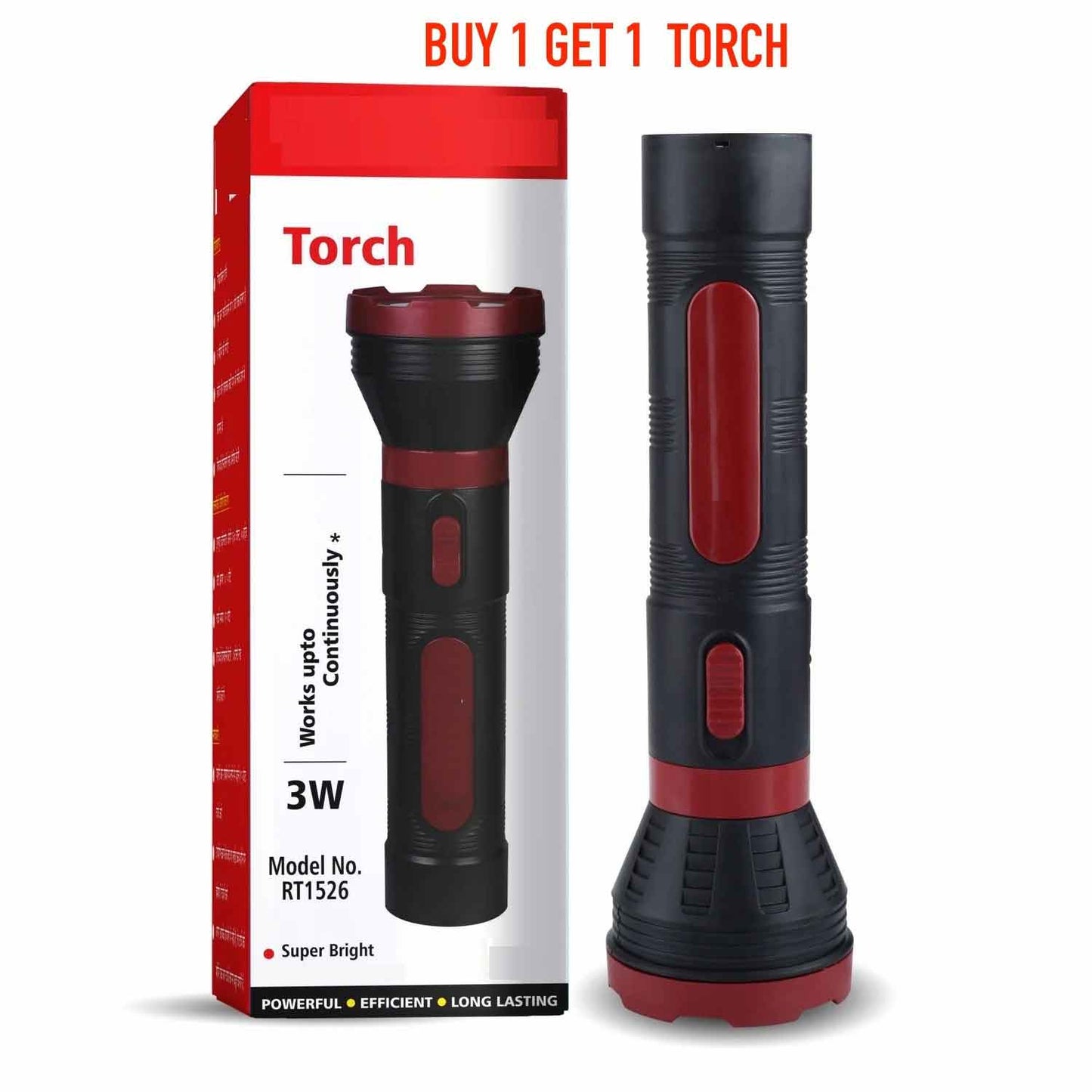 LED Torch Buy Get Long Focus 299