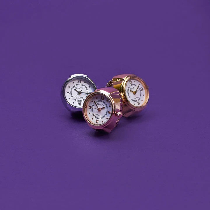 Ring Watch Unisex Analogue Quartz Finger 299