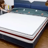 Cotton Elastic Fitted Double Bedsheets With Pillow