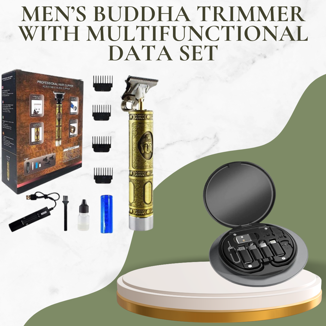 Trimmer Cable Mens Buddha With Multifunctional Data