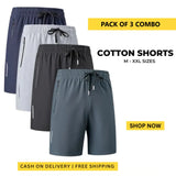 Mens Stretch Shorts Soft Breathable Summer Wear