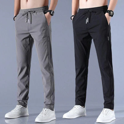Buy 1 Get 1 Free Men's Super Stretch Lycra Trackpants