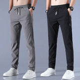 Buy 1 Get 1 Free Men's Super Stretch Lycra Trackpants