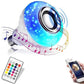 Color‑Changing LED Bulb Bluetooth Speaker With Remote