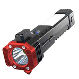 Rechargeable Torch LED Multifunctional Hammer 299