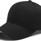 A- Adjustable Black Plain Cap Unisex Quick Drying Sun Hat For Summer Activities