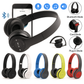 Foldable Wireless Bluetooth Headphones with Built-In Microphone – Stereo Sound