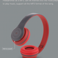 Foldable Wireless Bluetooth Headphones with Built-In Microphone – Stereo Sound