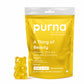 Purna Vitamin C lemon flavor vegan gummies with Vitamin C D3 and Zinc