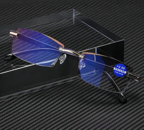 Power Glasses Rimless One Auto Focus Reading