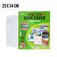 Cover Self Adhesive Transparent Protective Book 299