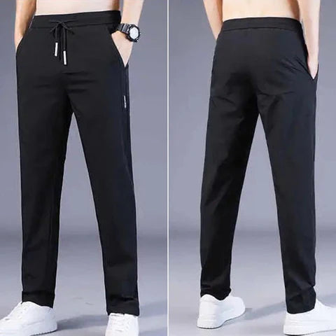 Buy 1 Get 1 Free Men's Super Stretch Lycra Trackpants
