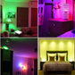 Color‑Changing LED Bulb Bluetooth Speaker With Remote
