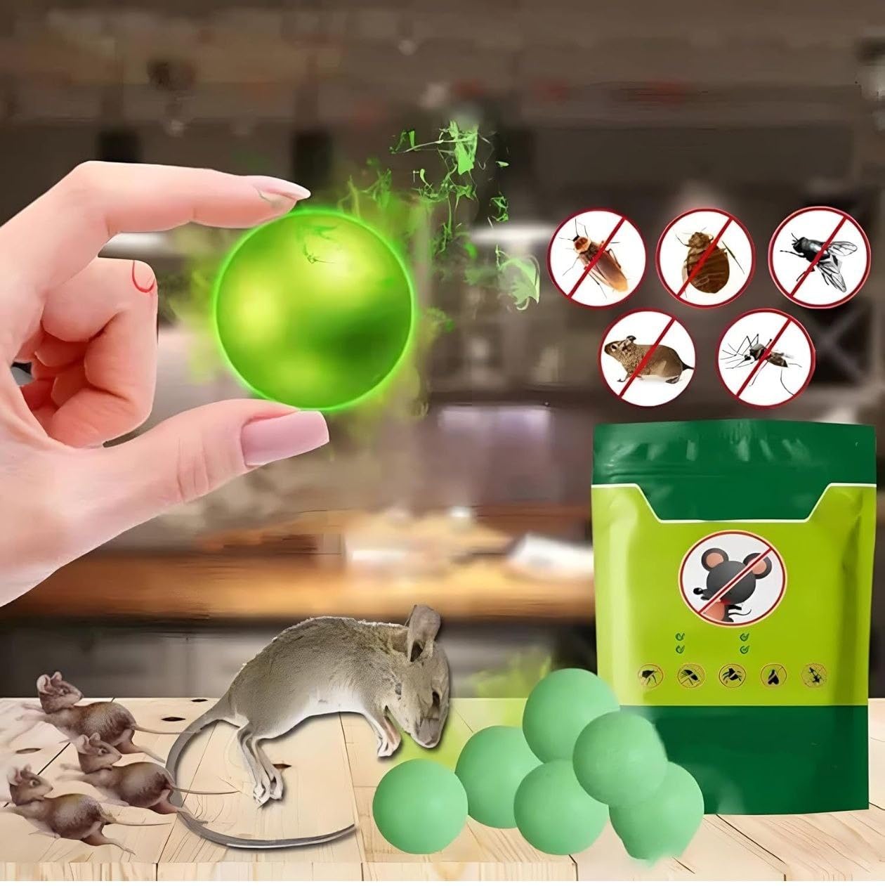 Rat Insect Repellent Balls For Home Protection
