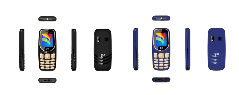 Gio Phone with 1.8 INCH Display, 1100 MAH Battery, Gio SIM Compatable, Basic Keypad Phone @ Just 599