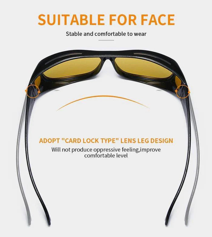 Glasses Night Goggles Anti Glare Vision