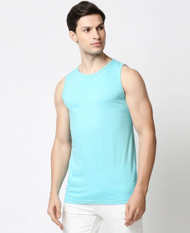 Mens Sleeveless Round Neck Vest 299